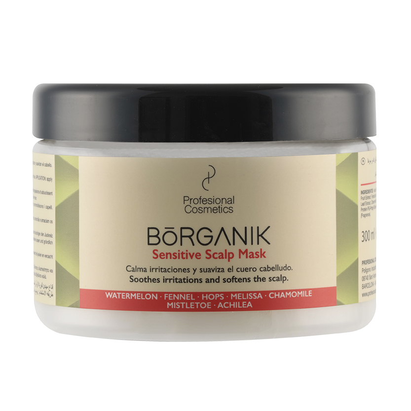 ماسک مو پروفشنال کازمتیکز مدل borganik حجم 300 میلی لیتر